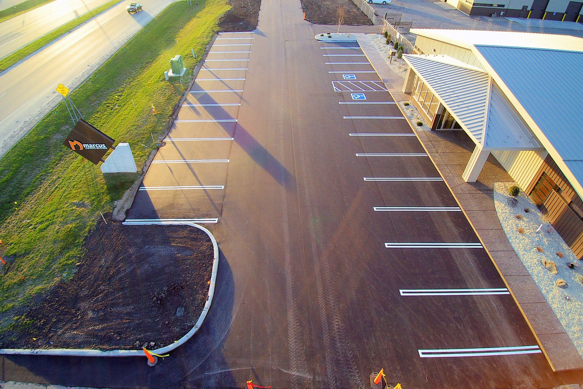 Parking Lot Striping by Minnesota Sealcoat