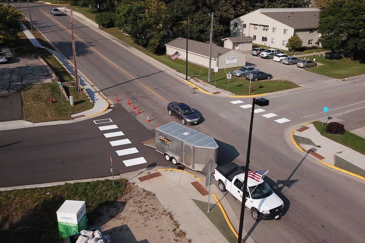 Minnesota Sealcoat project